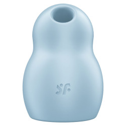 Satisfyer - Stimulateur Et Vibrateur Double Air Pulse Pro To Go 1 Bleu
